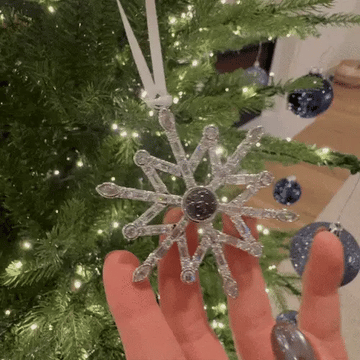 Adornos Navideños Personalizados Adorno Caseo Árbol Navidad con Foto de Proyección Regalos de Navidad